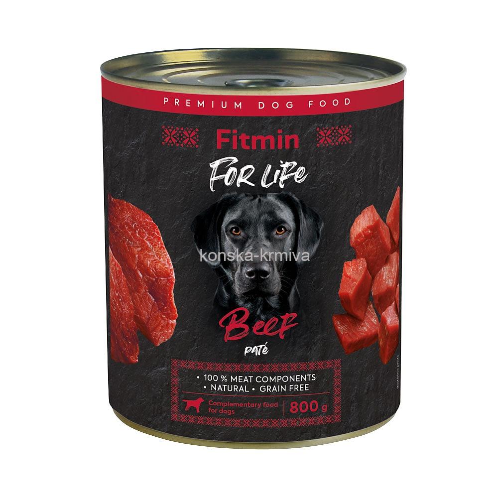 Fitmin For Life Hovězí konzerva pro psy