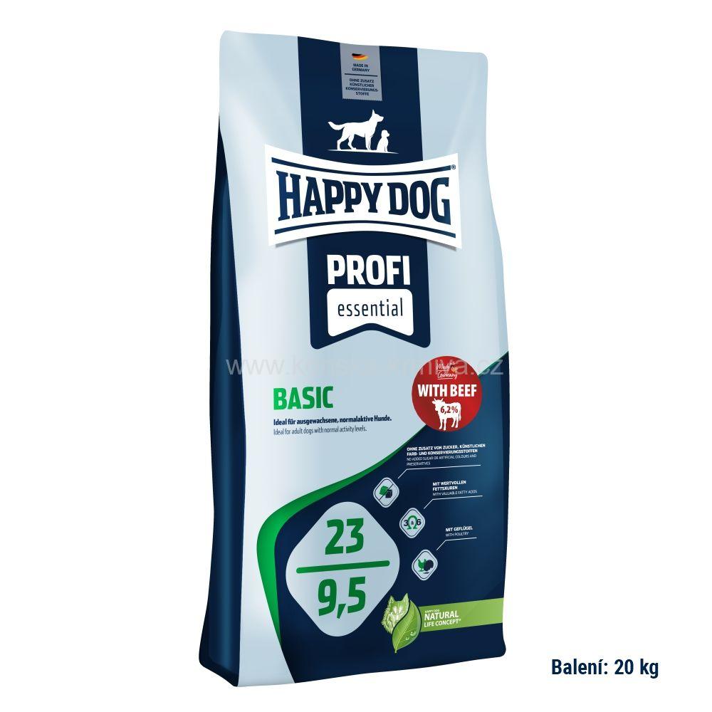 Happy Dog - Profi Essential Basic 23/9,5 20kg