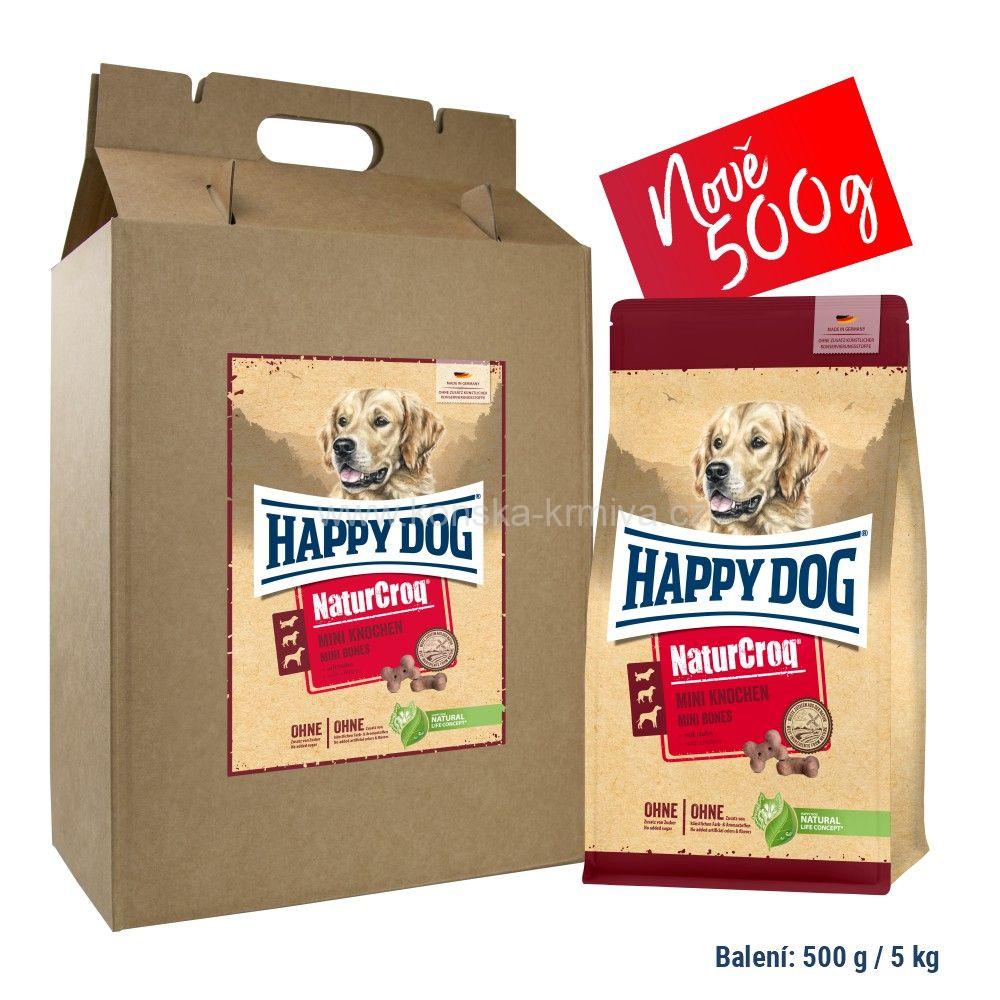 Happy dog - NaturCroq Mini Knochen mit Huhn