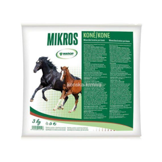 Mikrop MIKROS Koně 3 kg - dat.spotř. 10.6.26