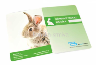 Očkovací průkaz králík Bioveta