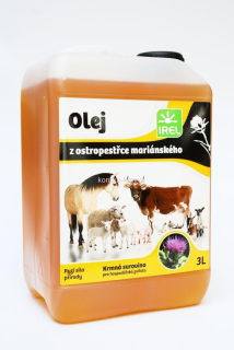 IREL Ostropestřcový olej 3l - dat.spotř.30.6.26