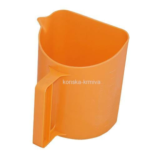 Odměrka na krmení s boční rukojetí na 2l